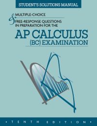 Student's Solutions Manual for Calculus (BC)